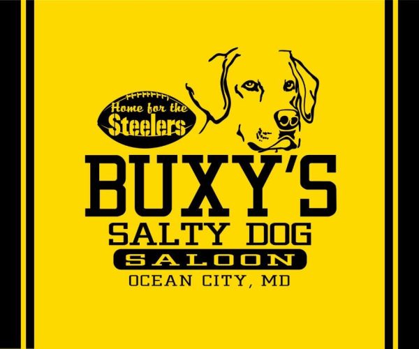 Buxys Salty Dog yellow Towel