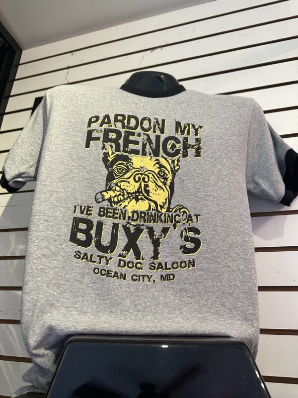 Front of Pardon My French Tshirt