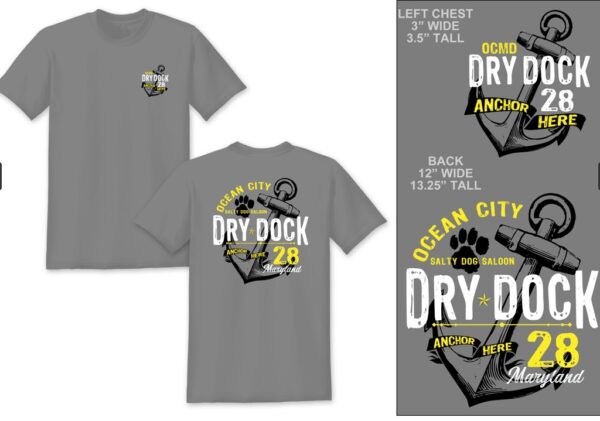 Buxy's souvenir t-shirts for sale in ocean city